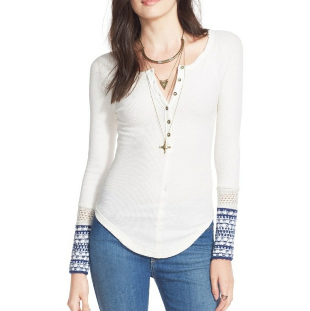 Free People Ski Lodge Cuff Thermal